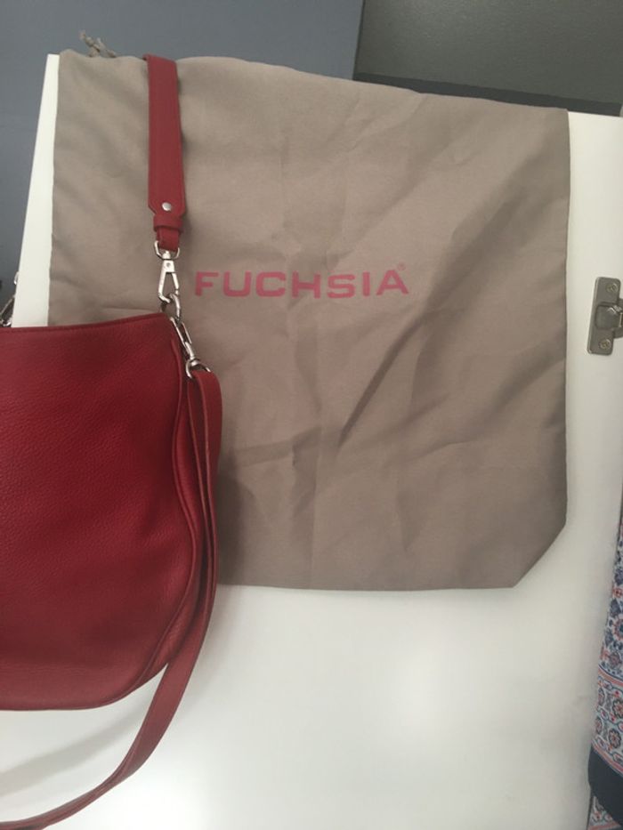 Sac à main rouge