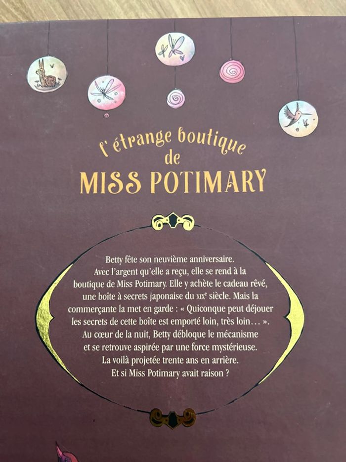 Livre l'étrange boutique de miss potimary tome 1 La boîte à secrets - photo numéro 3
