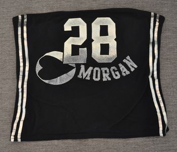 Top bustier noir MORGAN