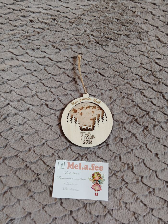 Boule personnalisé en bois