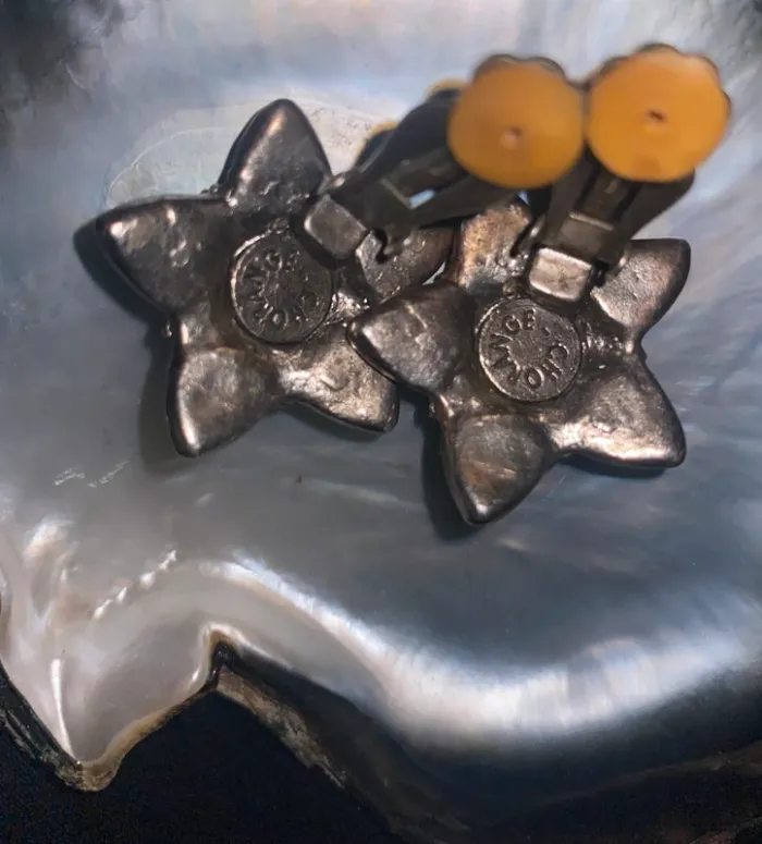 Boucle d’oreille étoile Chorange - photo numéro 2