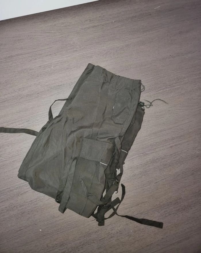 Pantalon large a frange - photo numéro 2