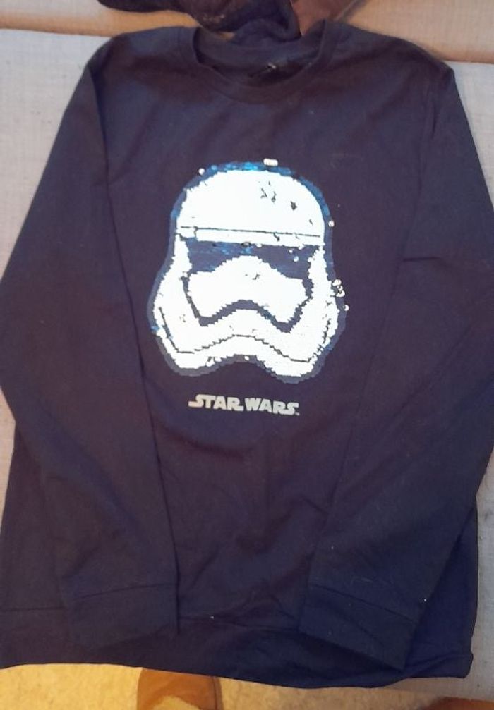 T-shirt manche longue stars wars