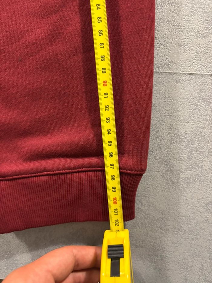 Jogging Lacoste Logo brodé Bordeaux Taille S - photo numéro 8