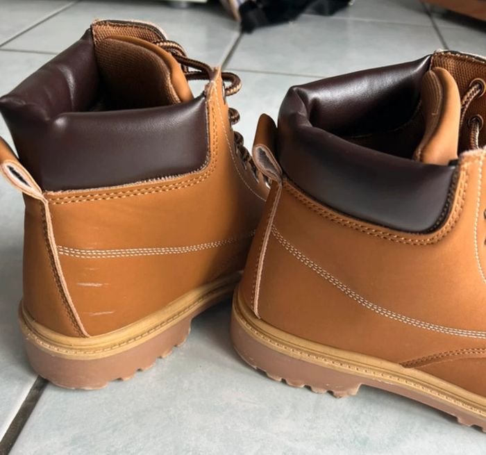 Boots camel homme - photo numéro 7