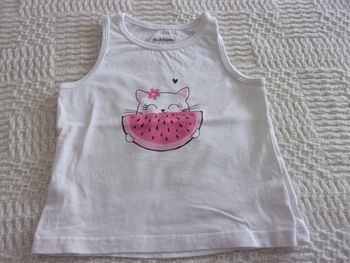 Débardeur Pat et Ripaton taille 9 mois