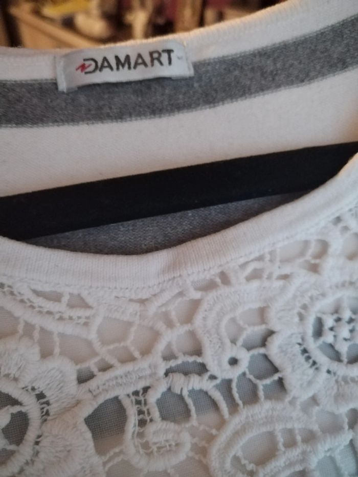 Pull avec macramé - photo numéro 4