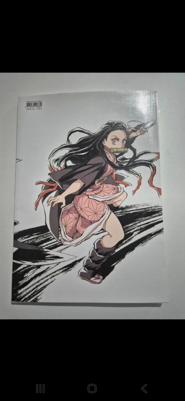 Artbook de l'anime demon slayer - photo numéro 2