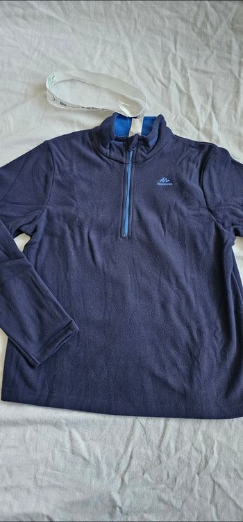 Sweat polaire Quechua enfant  Neuf avec étiquette, Bleu marine