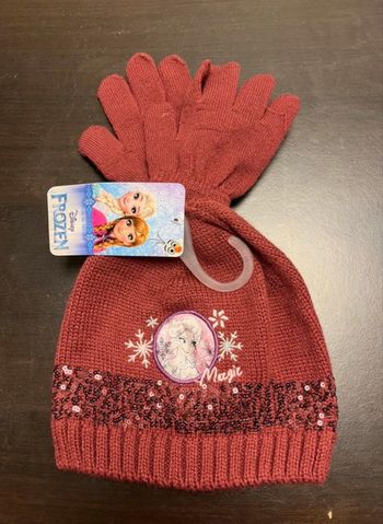Bonnet + gants La Reine des Neiges