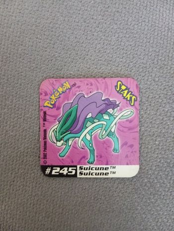 Magnet Pokémon Staks 2002 N°245 Suicune