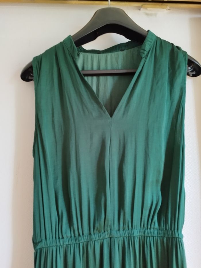 Robe verte monoprix - photo numéro 7