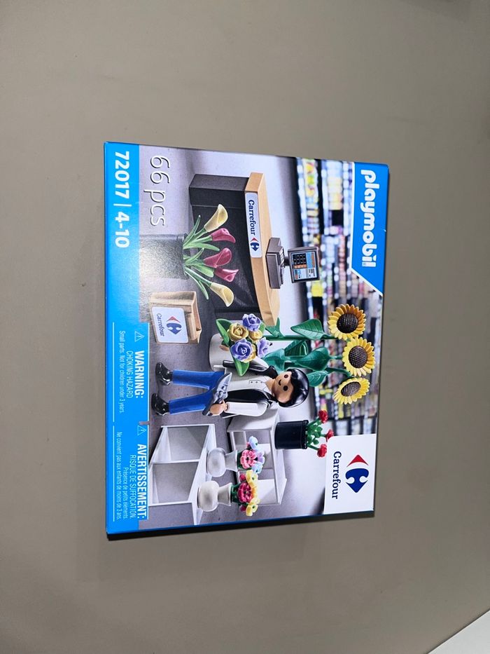Playmobil carrefour  fleuriste - photo numéro 2