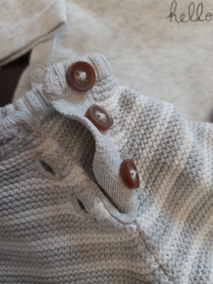 Pull plus body 3 mois et 56cm - photo numéro 3