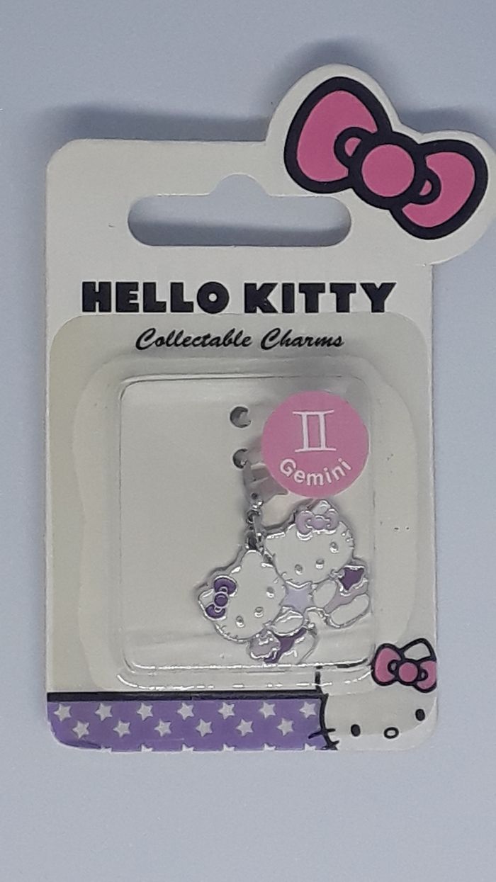 Charms Hello Kitty - Gémeaux - photo numéro 2