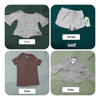 Lot vêtements 5 ans