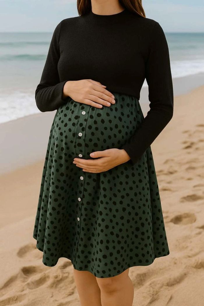 Robe de grossesse et d'allaitement femme 🎀 Taille S 🎀 - photo numéro 2
