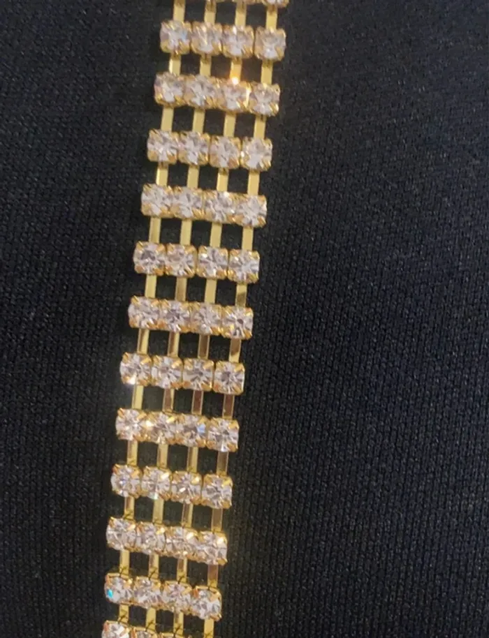 Ceinture ajustable en strass 🍭🍭 - photo numéro 4