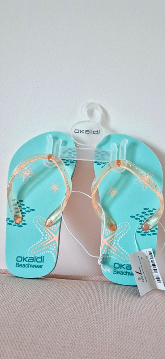 Tongs Okaïdi Pointure 25-26