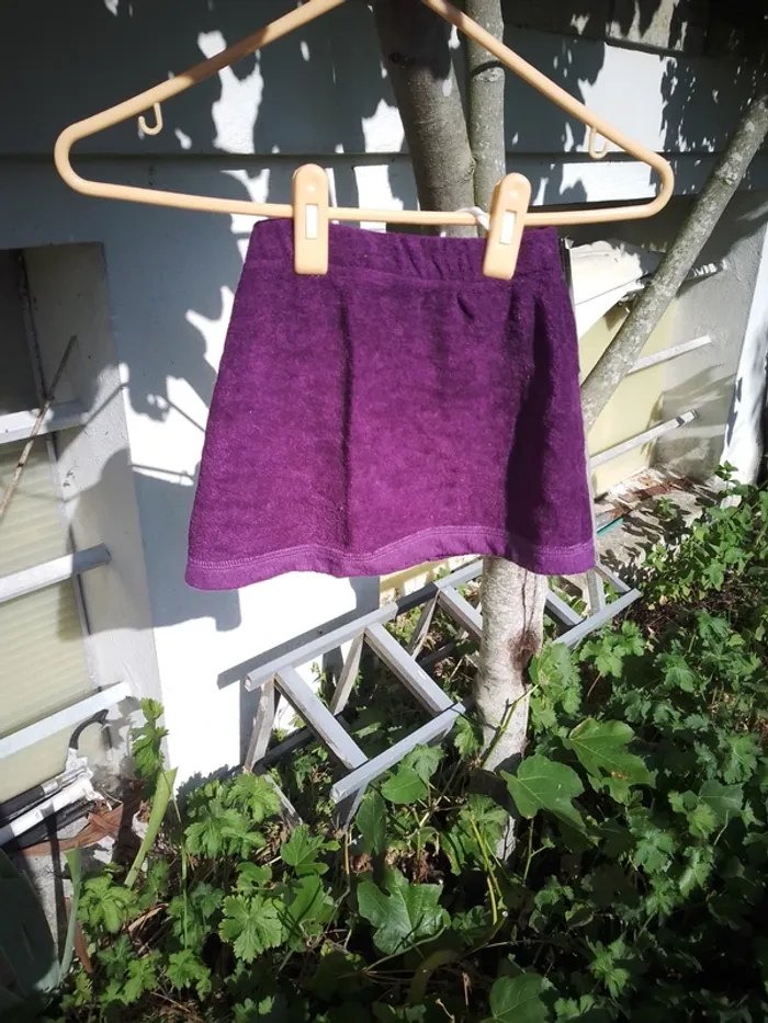 Jupe d’hiver violette enfant - photo numéro 8