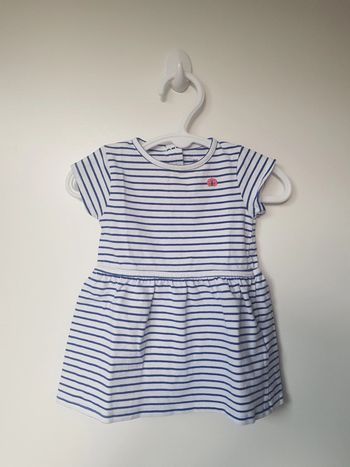 JBC - Robe marinière à manches courtes