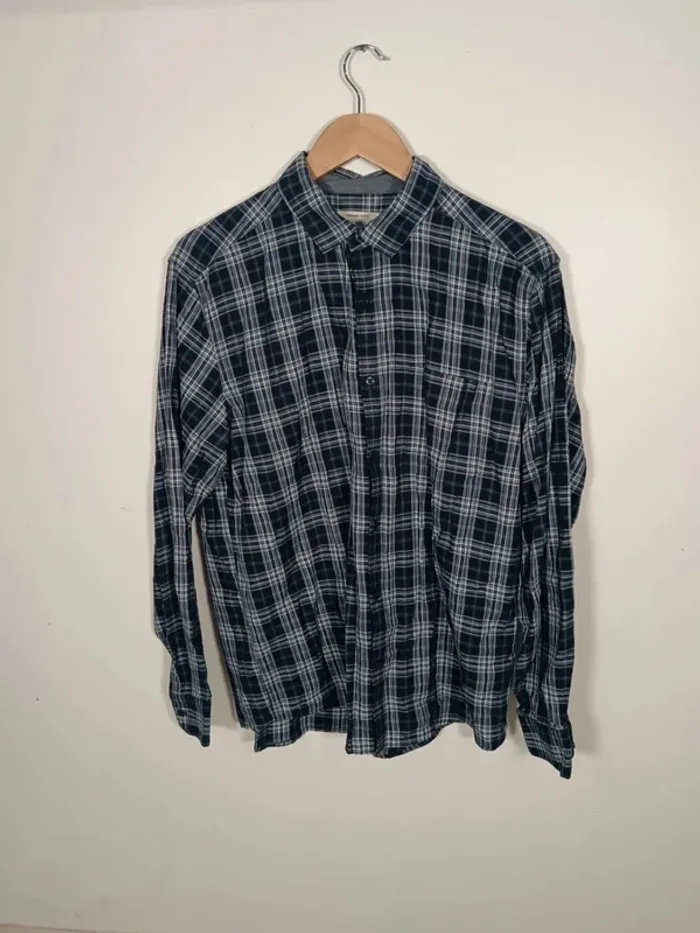 C2 chemise carreaux marine Armand Thierry L