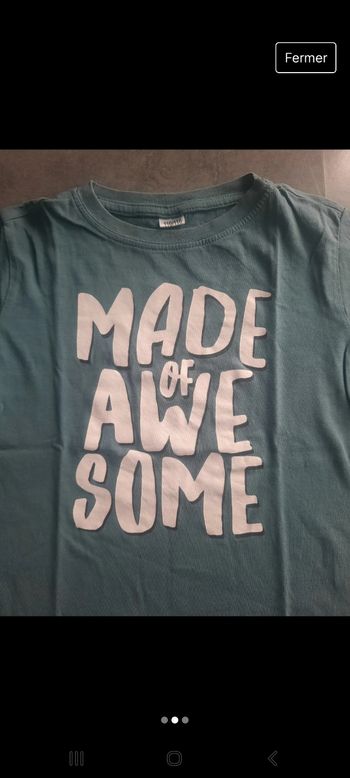 Tee-shirt Zeeman 5-6ans