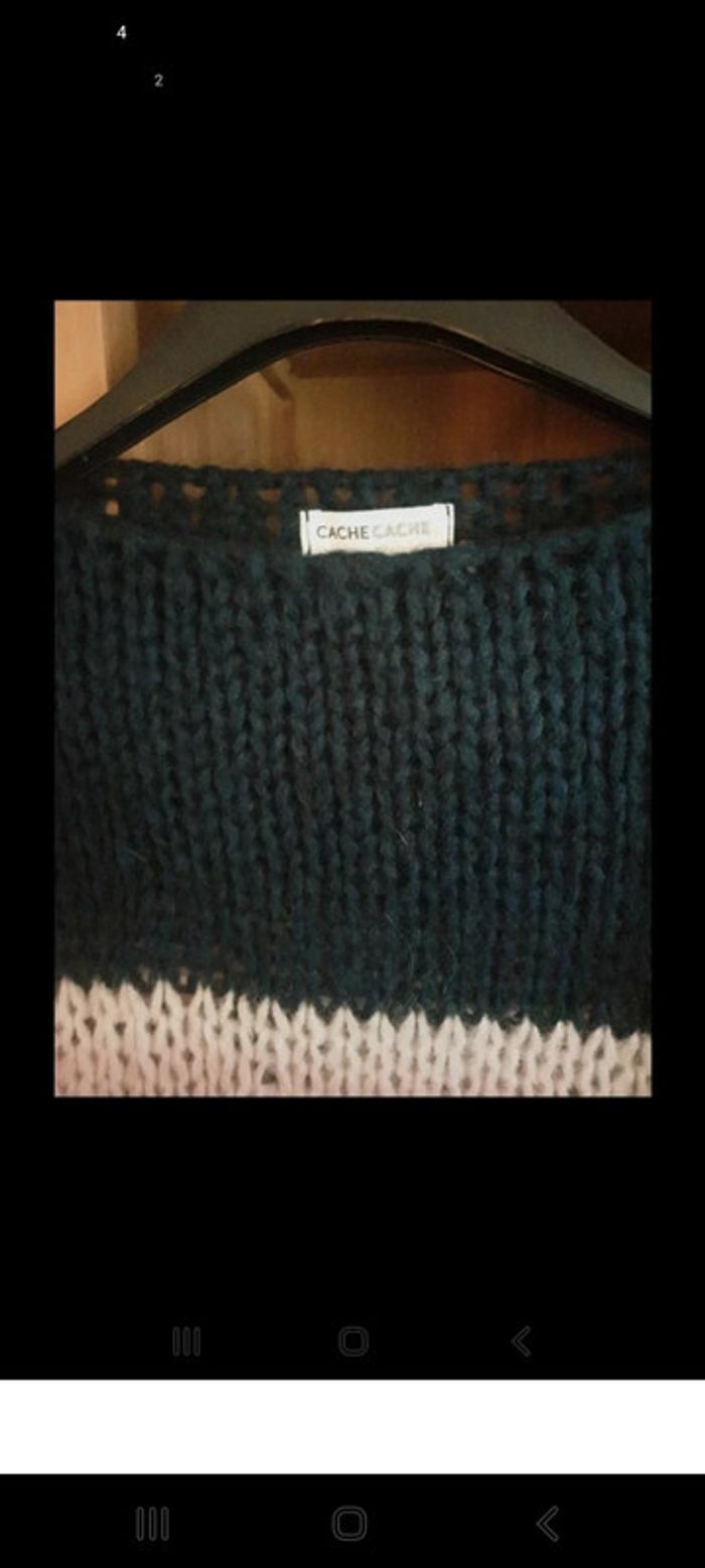Pull mohair neuf Cache Cache taille 1 - photo numéro 3