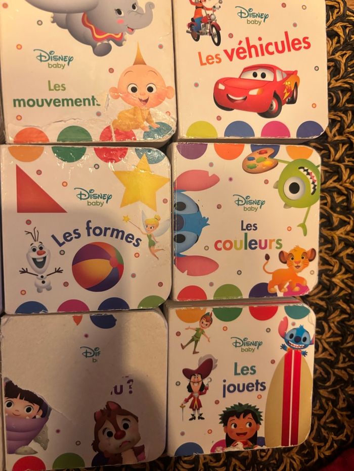 Lot 9 mini livres Disney - photo numéro 6