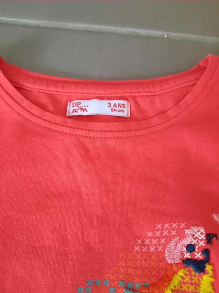 T-shirt DPAM 3ans - photo numéro 4