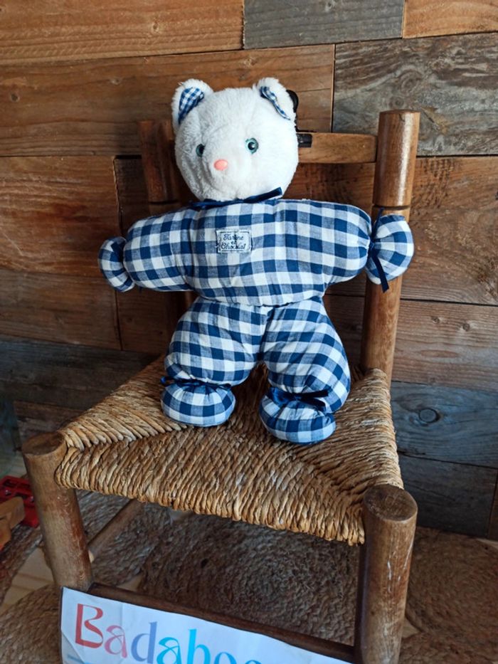 peluche vintage tartine et chocolat - photo numéro 2