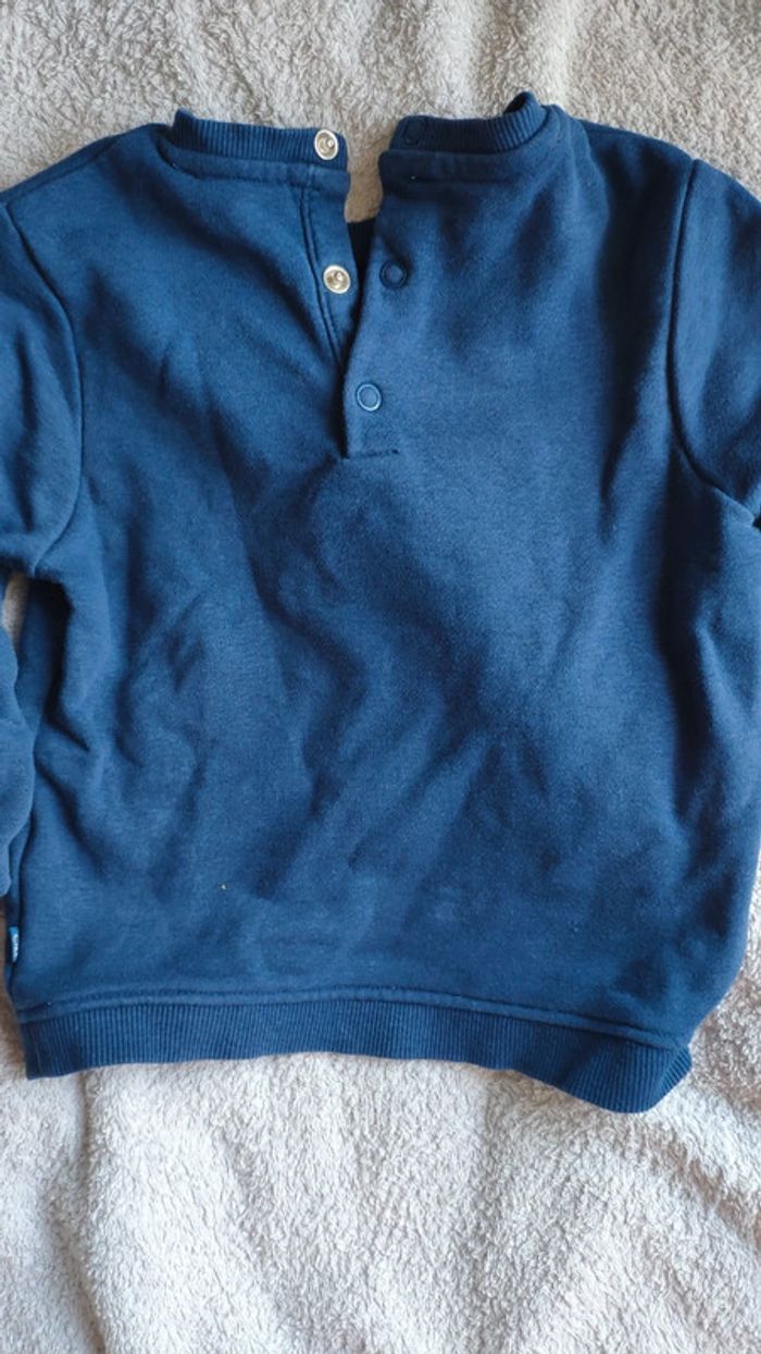 Pull obaibi 18 mois bleu - photo numéro 4