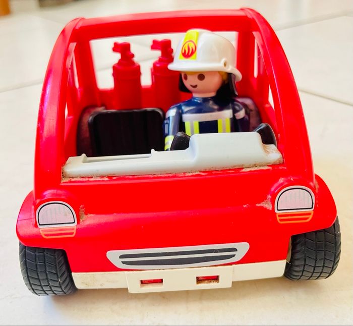 Playmobil - voiture pompier 🧑‍🚒 - photo numéro 3