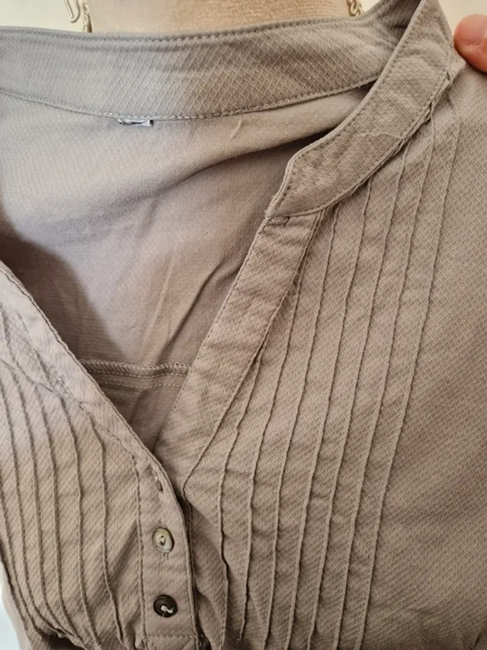 Chemisier gris taille 44 - photo numéro 3