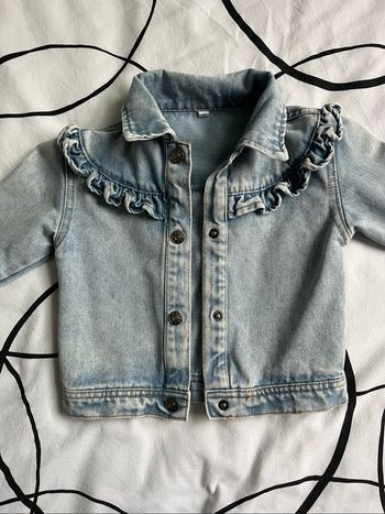 Veste en jeans fille