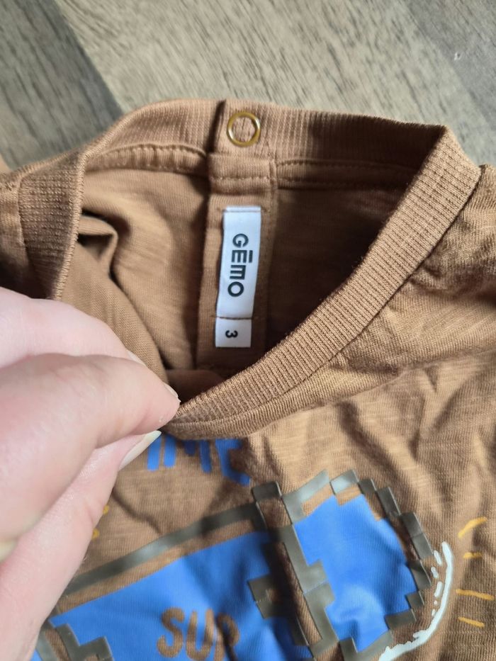 Lot de 3 t-shirts manches longues garçon. Taille 3 ans. Gémo, Tex. TBE - photo numéro 4