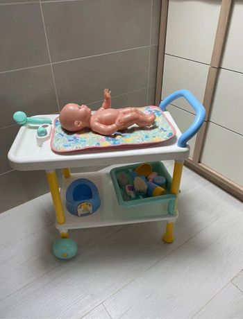 Table a langer baignoire d’imitation