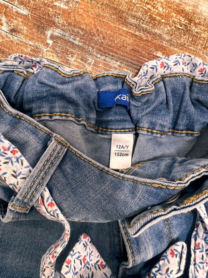 Taille 12 ans Short en Jean Okaidi - photo numéro 2