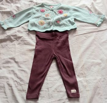 Ensemble 12 mois Catimini/H&M