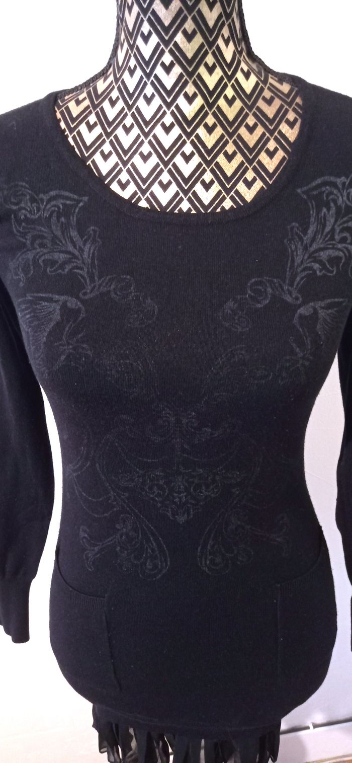 🌸 Pull extra long, Allyson, taille unique - photo numéro 2