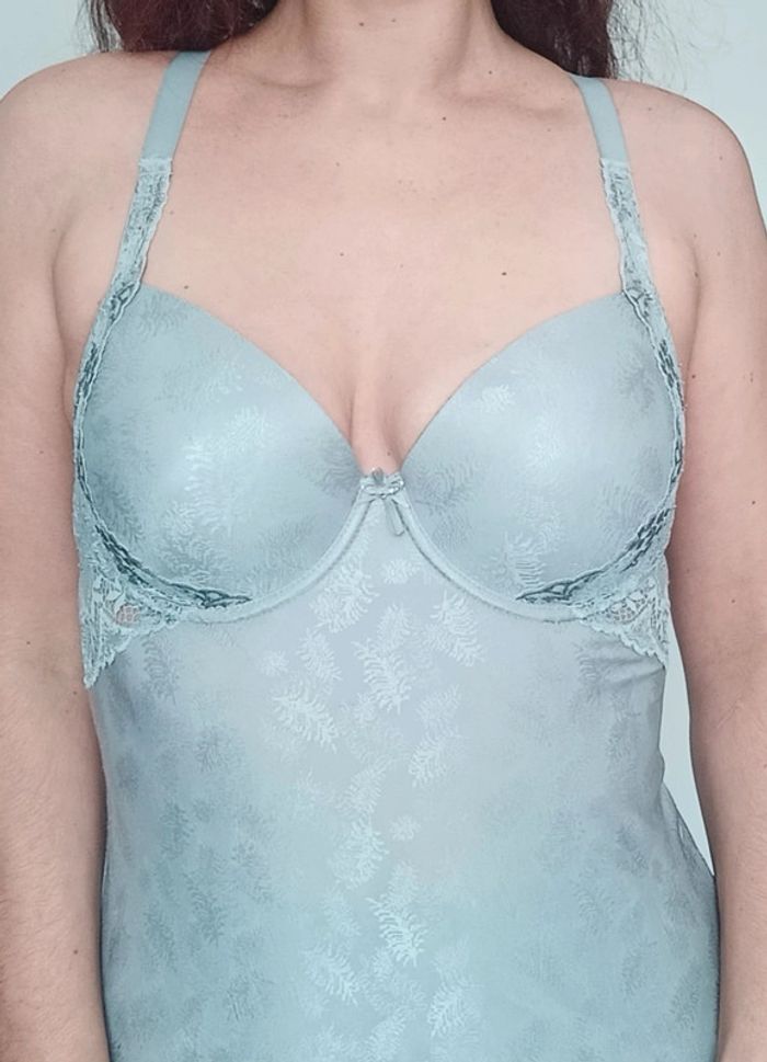 Top caraco bustier argenté 95c - photo numéro 2