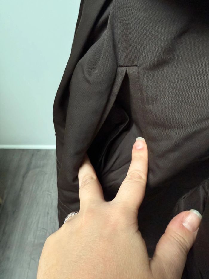Trench marron imperméable Zara taille XL - photo numéro 5