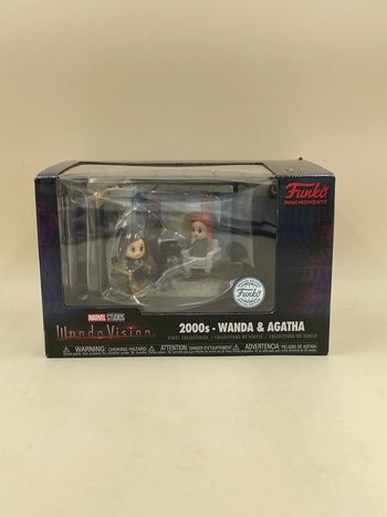 Coffret figurine Funko Mini Moments Marvel Wanda vision 2000s Wanda & Agatha neuf
