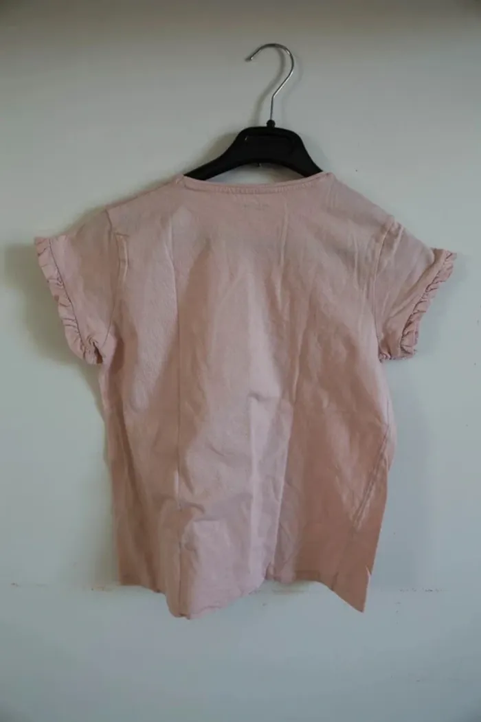 C55 t-shirt rose Verbaudet 12 ans - photo numéro 2