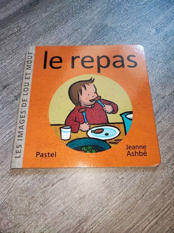 Livre enfant "les images de Lou et mouf"