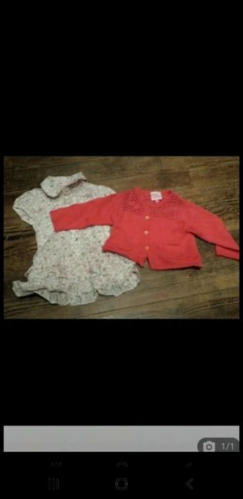 Ensemble bébé fille 6 mois neuf