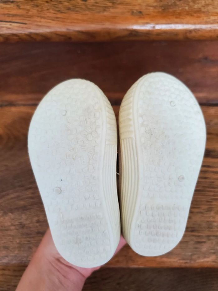 Baskets toile T.18 - photo numéro 5