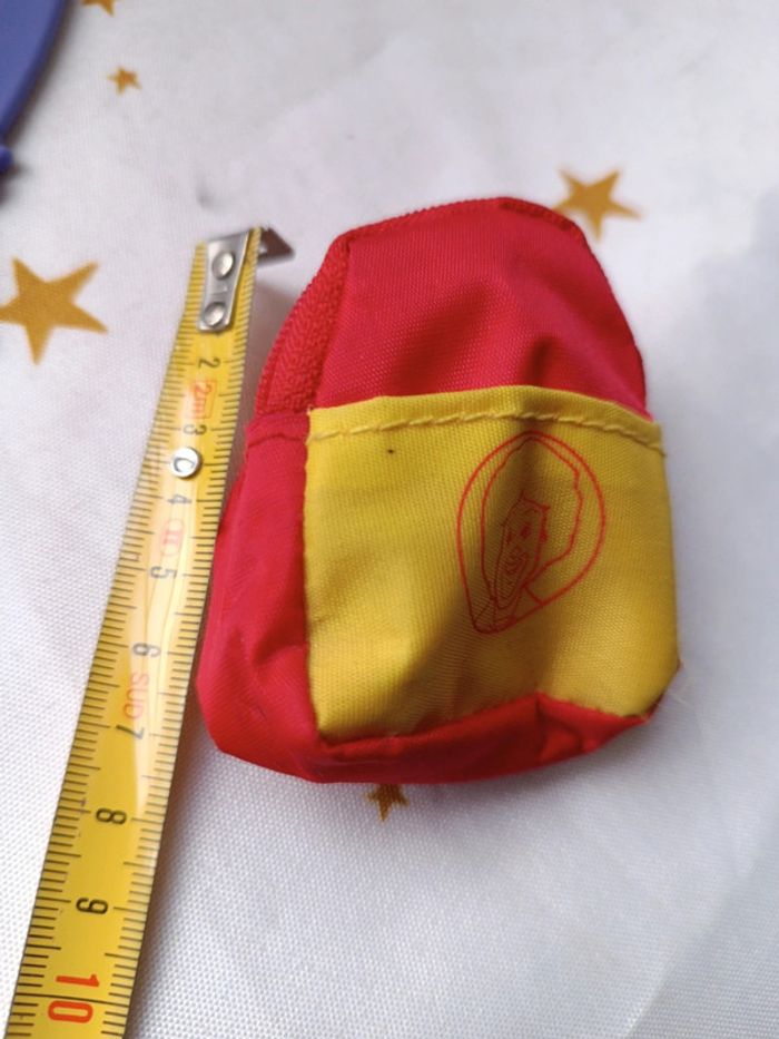 Grimace Ronald peigne sac bag mini small vintage violet purple 1993 brush keychain McDo happy - photo numéro 10