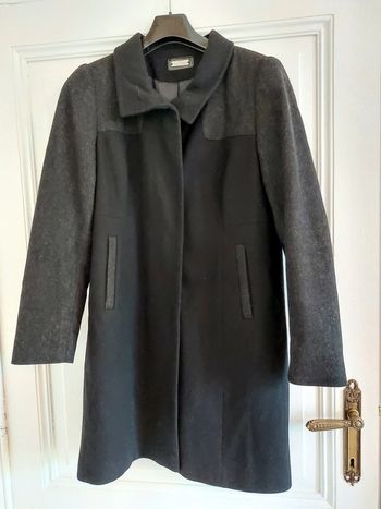 Long manteau en laine