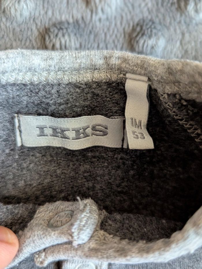 Pyjama IKKS Bébé (1 mois) mixte - Motif Étoiles - photo numéro 6